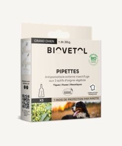Pipettes Grand Chien 5ml (x3) Bio BIO, 3 parts